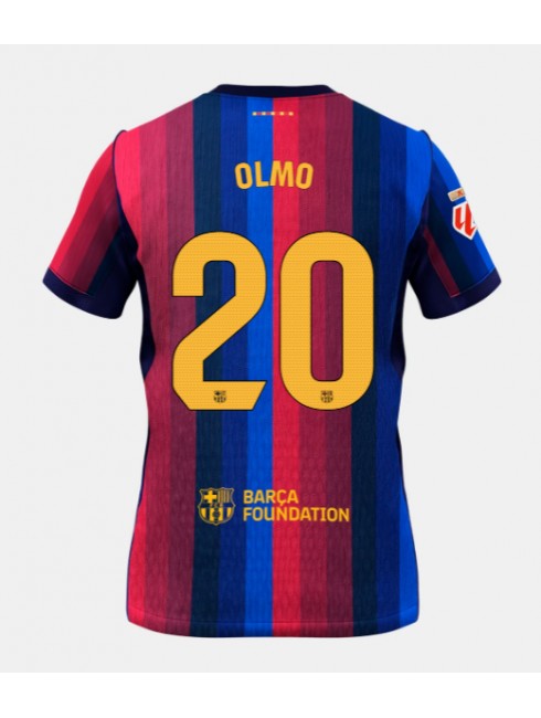 Barcelona Dani Olmo #20 Replika Hemmakläder 2026-27 Kortärmad Barcelona Dani Olmo #20 Replika Hemmakläder 2026-27 Kortärmad